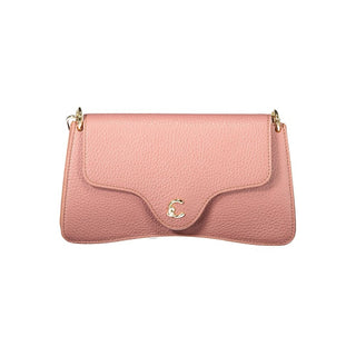 Pink Leather Handbag