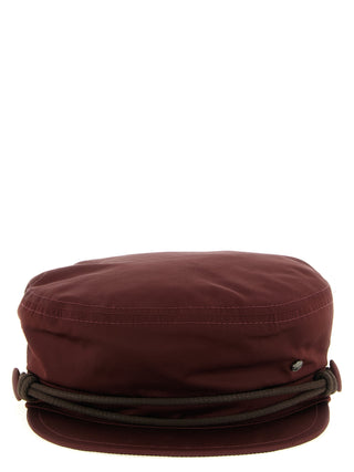 Bordeaux Polyester Fatcap Hat