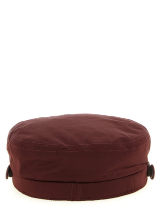 Bordeaux Polyester Fatcap Hat