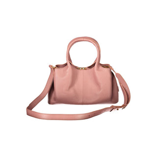 Pink Leather Handbag