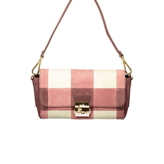 Pink Leather Women's Bag