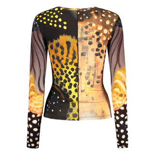 Orange Elastane T-Shirt