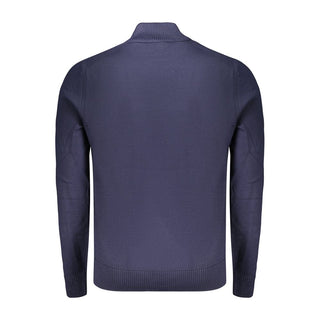 Blue Wool Men's Sweater