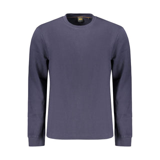 Blue Cotton Mens Shirt