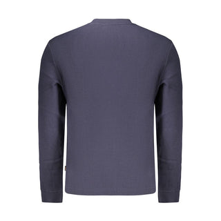 Blue Cotton Mens Shirt