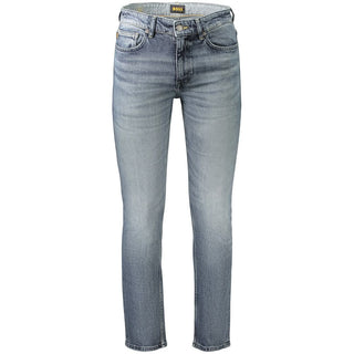 Blue Cotton Men's Jeans