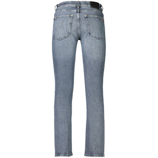 Blue Cotton Men's Jeans