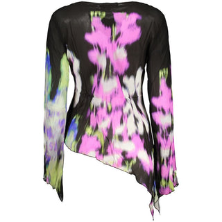 Black Viscose Women's T-Shirt