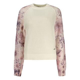 White Wool Women's Sweater