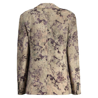 Green Polyester Women's Jacket