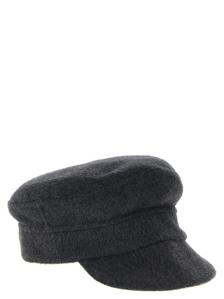 Gray Wool Fatcap Hat