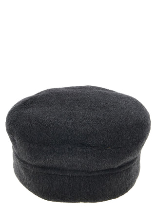 Gray Wool Fatcap Hat