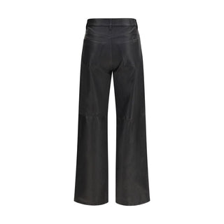 Black Leather Pants