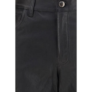 Black Leather Pants