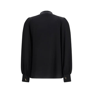 Black Silk Blouse