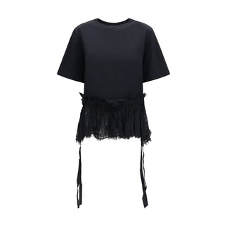 Black Cotton T-Shirt
