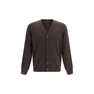 Brown Cashmere Cardigan