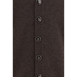 Brown Cashmere Cardigan