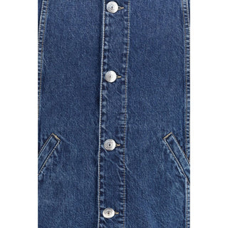 Blue Cotton Denim Jacket