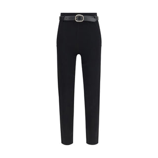 Black Viscose Leggings