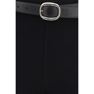 Black Viscose Leggings