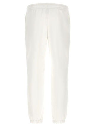 White Cotton Joggers (Workout Pants)