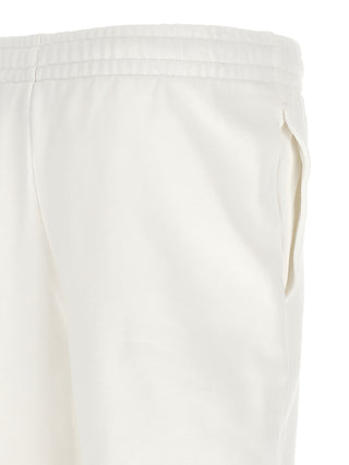 White Cotton Joggers (Workout Pants)