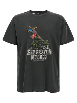 Black Cotton T-Shirt