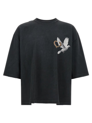Black Cotton T-Shirt