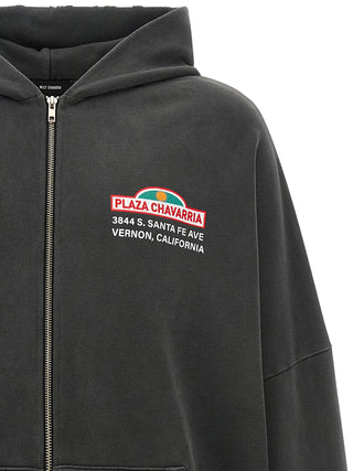 Black Cotton Sweatshirt