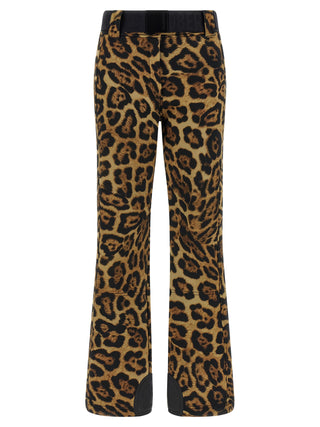 Multicolor Polyester Athletic Pants