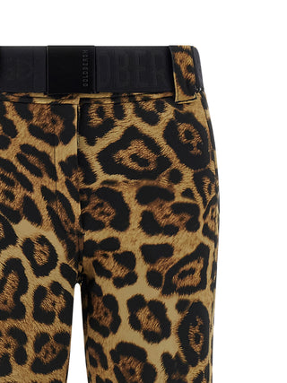 Multicolor Polyester Athletic Pants