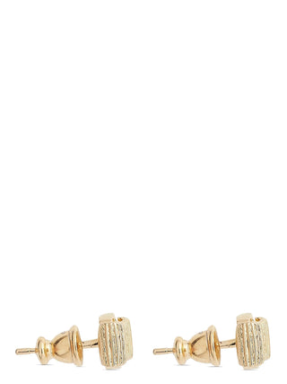 Gold Brass Earrings