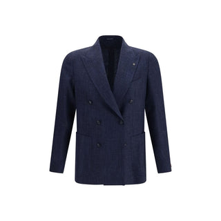 Blue Wool Oves Aries Blazer
