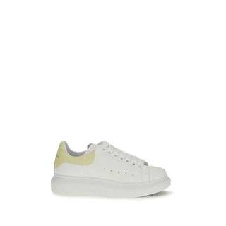 White Calf Leather Bos Taurus Chunky Sneakers