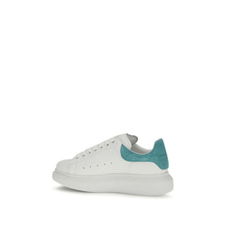 White Calf Leather Bos Taurus Chunky Sneakers
