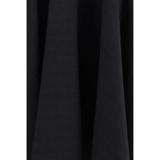 Black Wool Oves Aries Midi Skirt