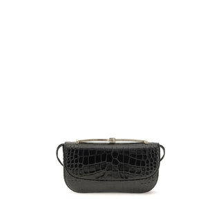 Black Calf Leather Bos Taurus Shoulder Bag