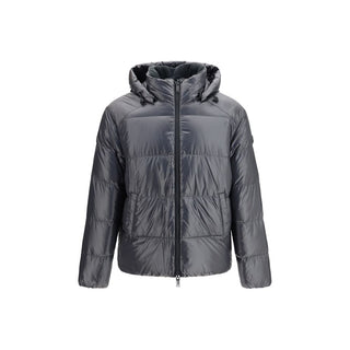 Gray Nylon Shell Jacket
