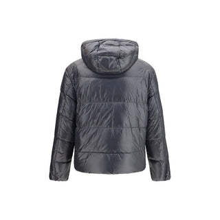 Gray Nylon Shell Jacket