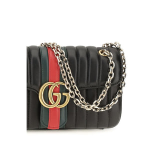 Black Calf Leather Bos Taurus Shoulder Bag