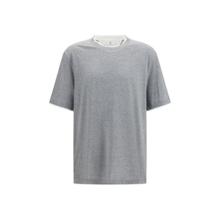 Gray Cotton T-Shirt