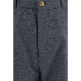 Gray Wool Oves Aries Dress Pants