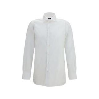White Cotton Dress Shirt