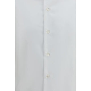 White Cotton Dress Shirt