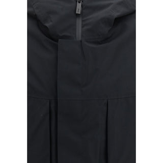 Black Polyester Parka