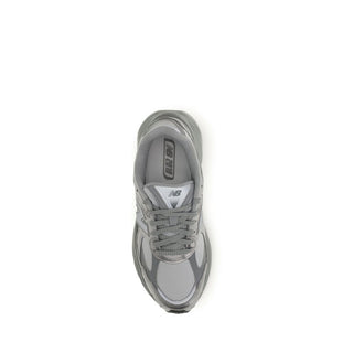 Gray Fabric Athletic Sneakers