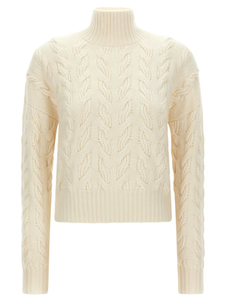 White Wool Cardigan