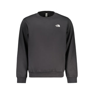 Black Cotton Men's Sweatshirt