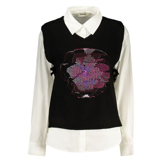 Black Cotton Women's Shirt